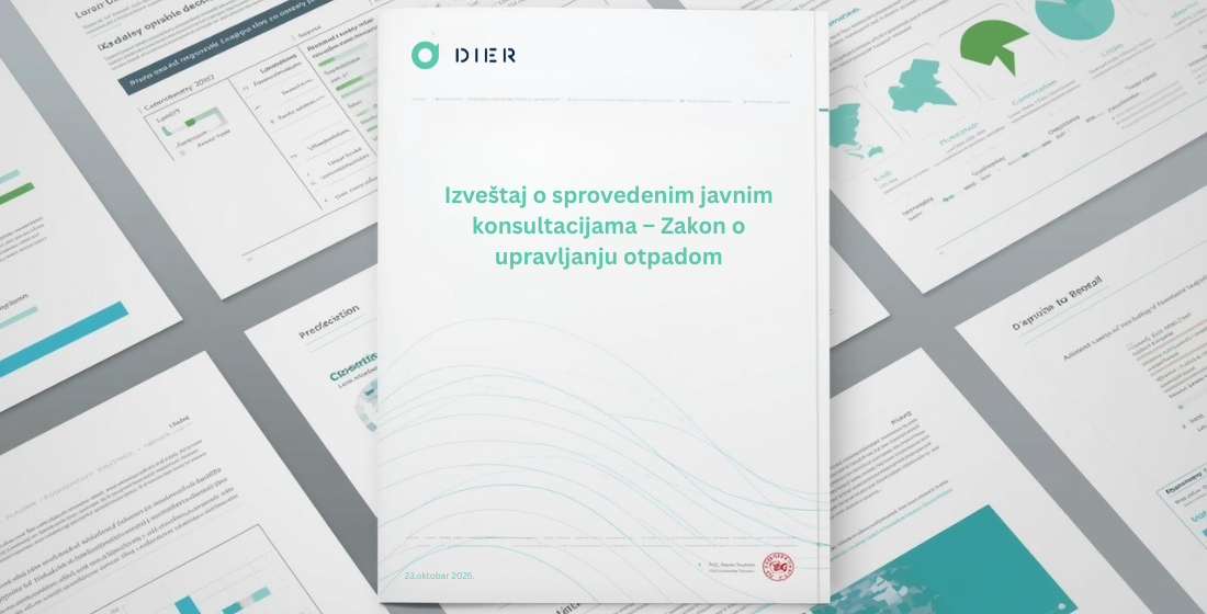 Objavljen izveštaj o sprovedenim javnim konsultacijama za novi Zakon o upravljanju otpadom