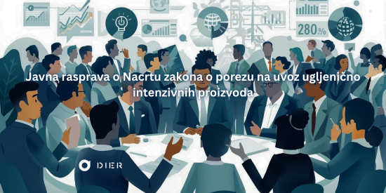 Javna rasprava o Nacrtu zakona o porezu na uvoz ugljenično intenzivnih proizvoda