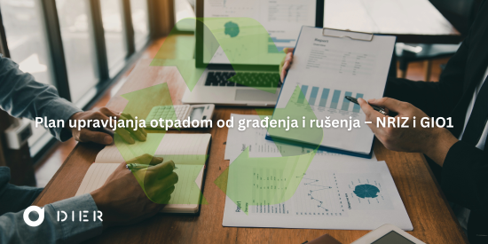 Plan upravljanja otpadom od građenja i rušenja – NRIZ i GIO1